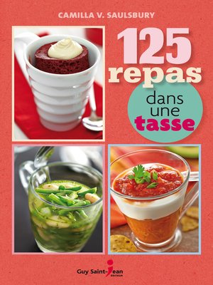 cover image of 125 repas dans une tasse